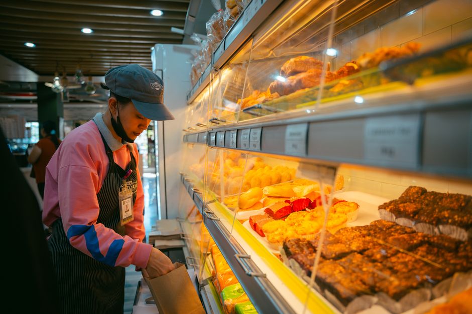 Pastry case