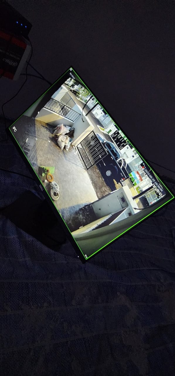 Live CCTV feed from a Heroshe Joy Electrical installation