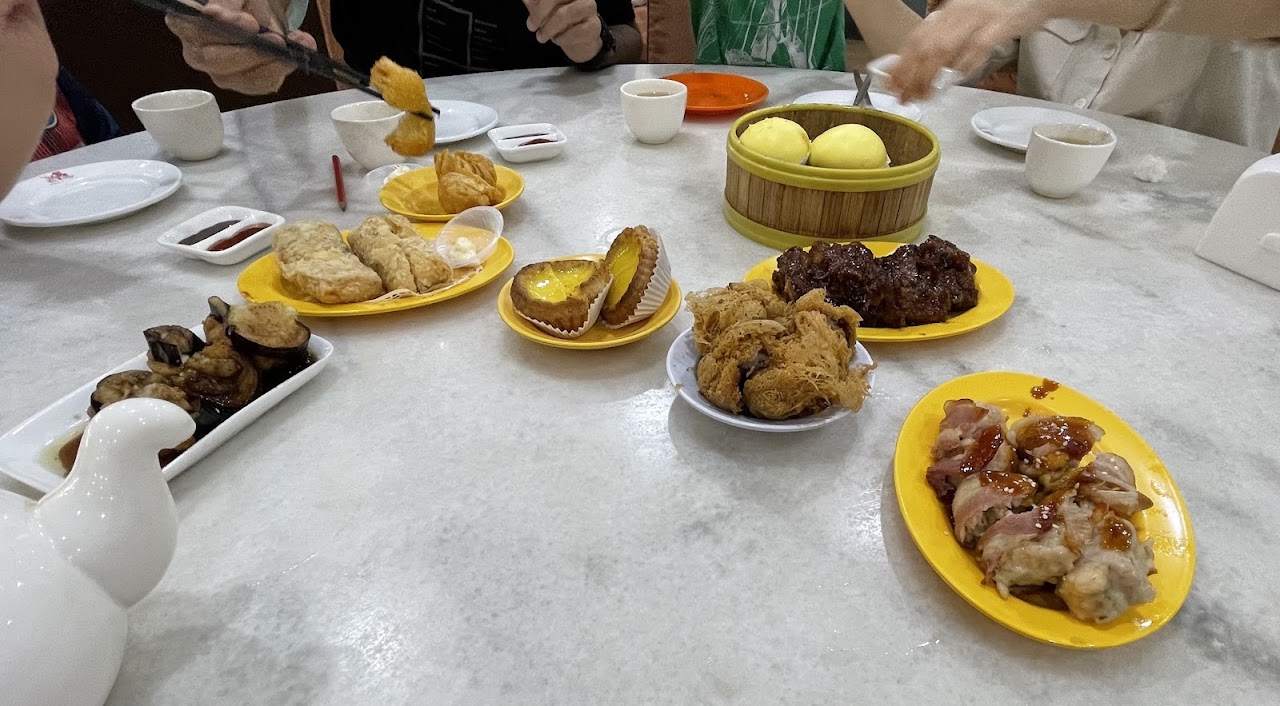 Full dim sum spread at Jin Xuan