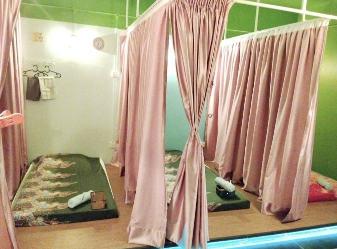 Traditional Thai massage floor mats