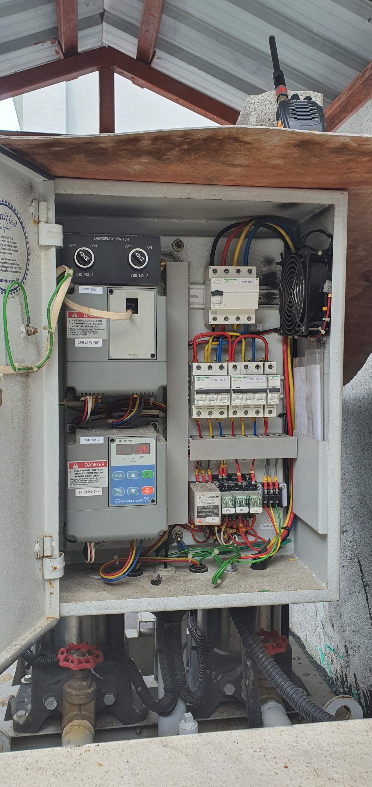 Electrical panel installed by Soo Electrical Services, Subang Jaya