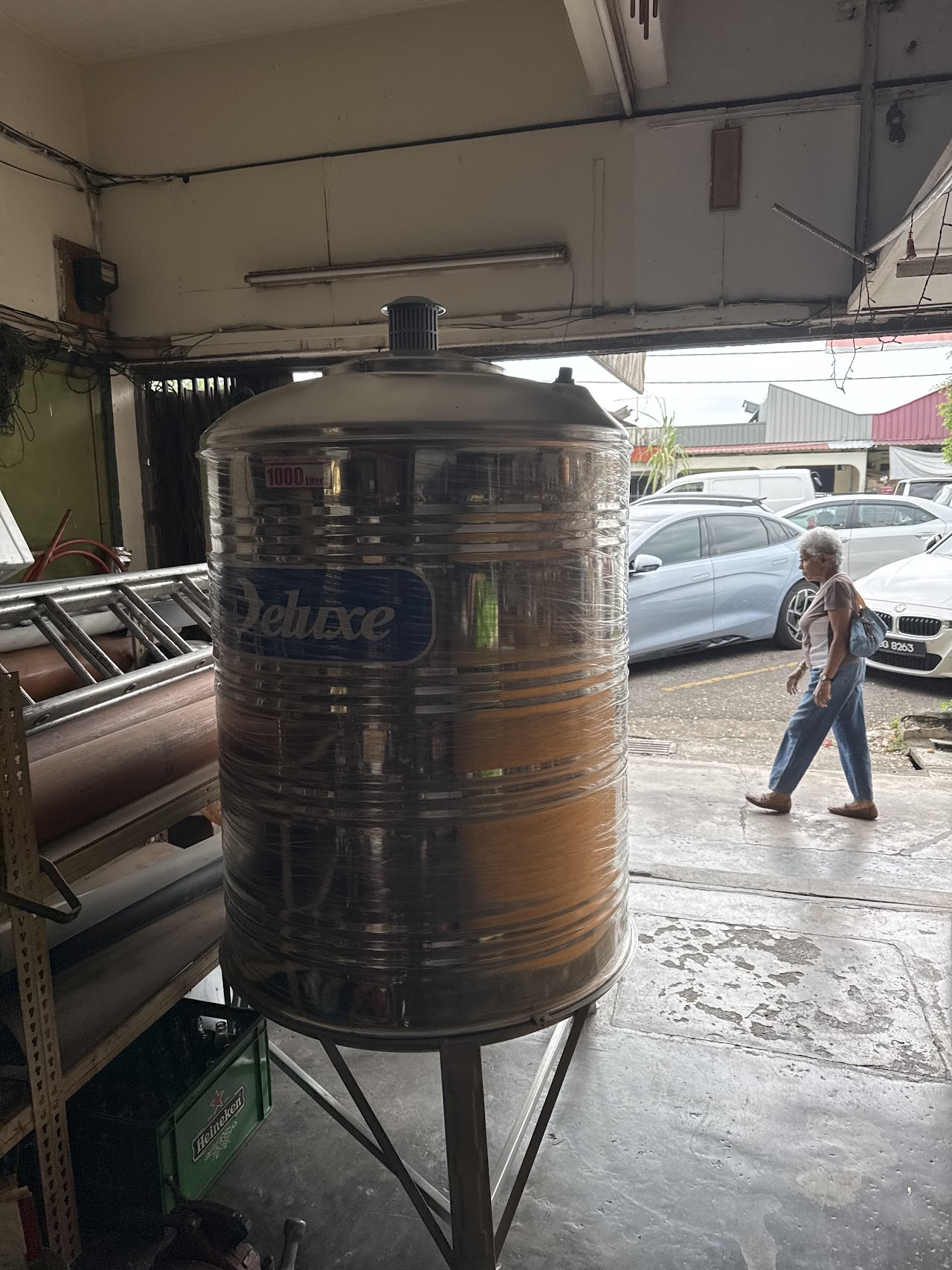 Water tank installation by Tak Enterprise