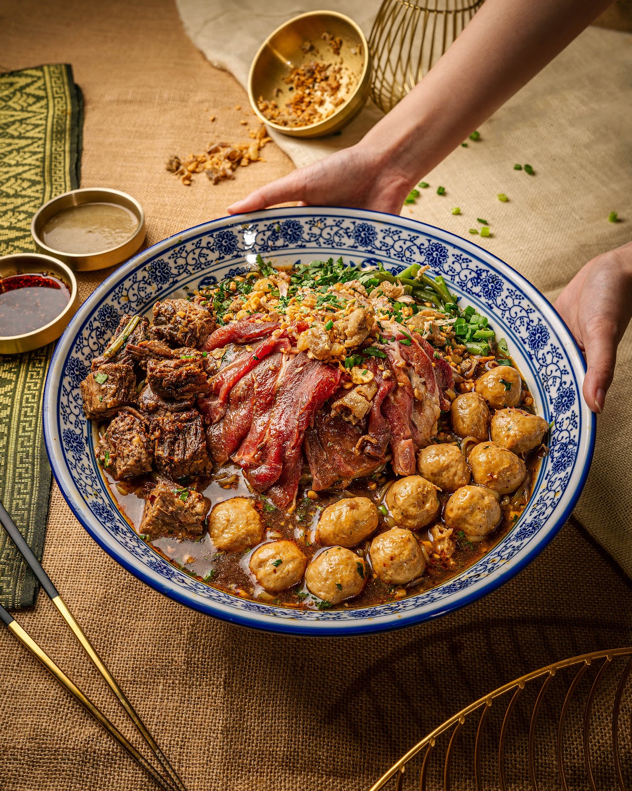 Beef noodle soup at Thong Bowl, Sri Petaling