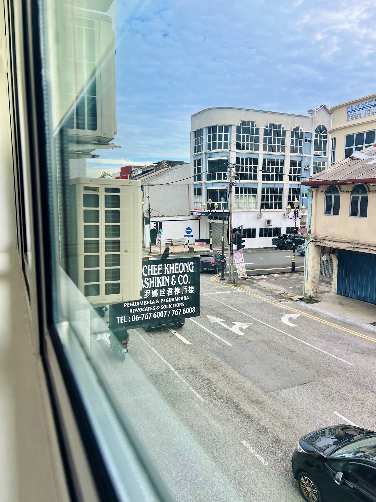 The firm's real shop signboard on Jalan Yam Tuan, Seremban